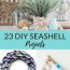 23 easy diy seashell crafts coastal