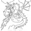 flying fire dragon coloring page free