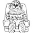 free popcorn coloring pages png images