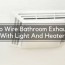 wire bathroom exhaust fan