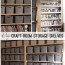 diy wood shelf craft storage