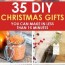 35 easy diy christmas gifts in 15