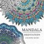 jual mandala meditation coloring book