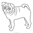 pug coloring page ultra coloring pages