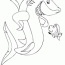 shark coloring pages printable
