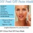 diy easy peel off face mask musely