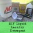 diy liquid laundry detergent menclean com