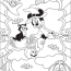 coloring page 5 mickey halloween