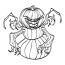 10 best scary halloween coloring pages