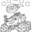print monster truck coloring pages