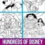 updated the best disney coloring pages