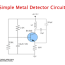 simple metal detector circuit using