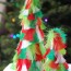 homemade christmas decorations feather
