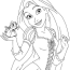 tangled coloring pages disneyclips
